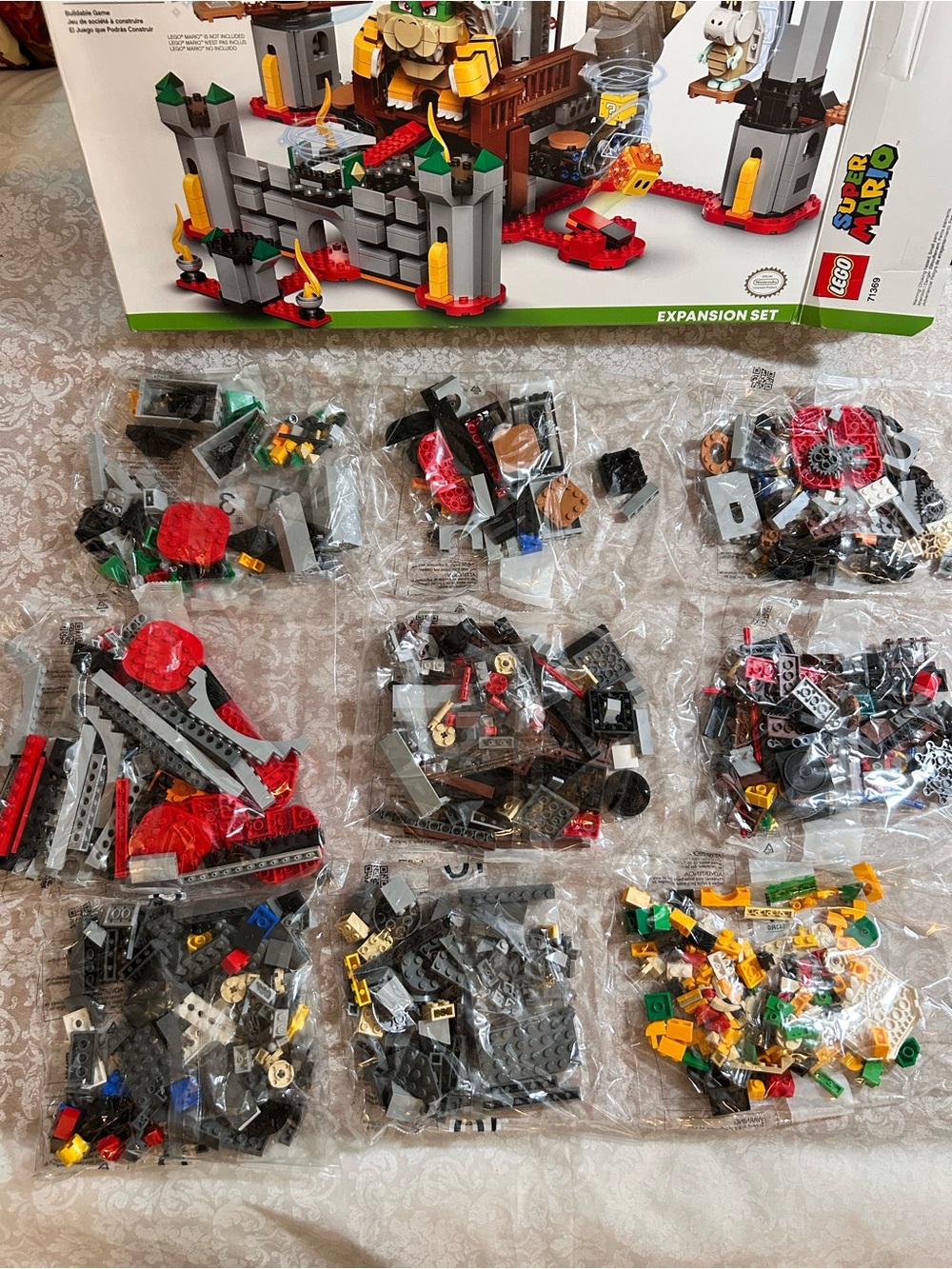 Lego ~ Bowser’s Castle Boss Battle Expansion Set 71369 *packs 1 + 2 missing* - Picture 8 of 10